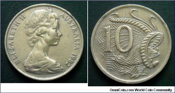 Australia 10 cents.
1982