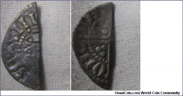 Henry III cut halpenny, London mint