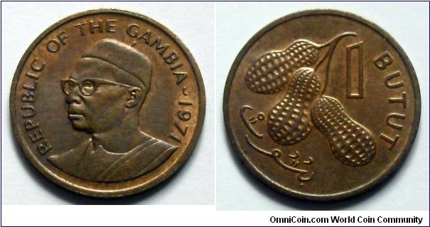 Gambia 1 butut.
1971