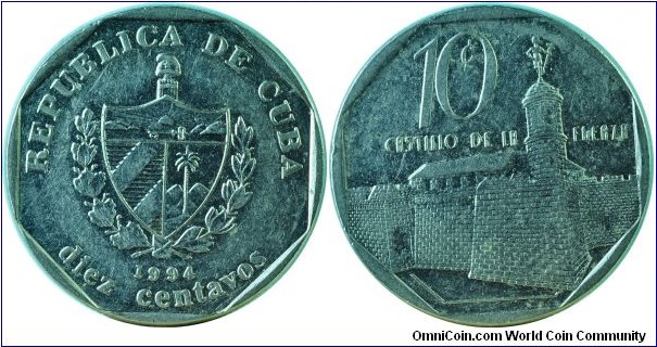 Cuba10Centavos-km576.1-1994