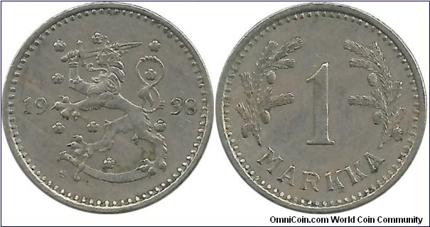 Finland 1 Markka 1938