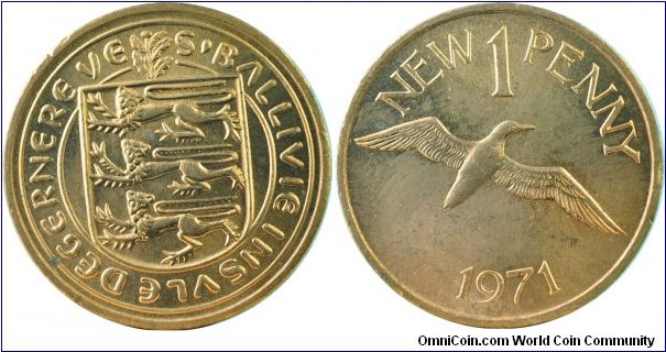 Guernsey1NewPenny-km21-1971