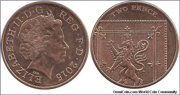 U.Kingdom 2 Pence 2015 bust-1