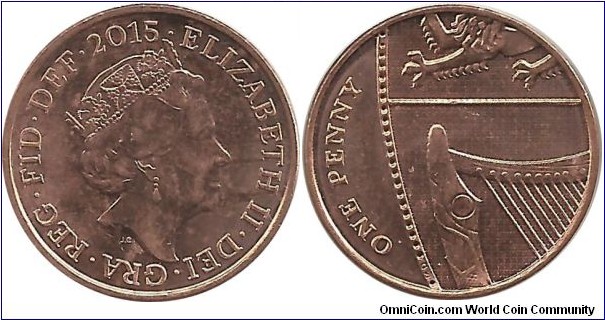 U.Kingdom 1 Penny 2015 bust-2