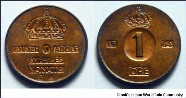 Sweden 1 ore.
1964

