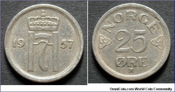 Norway 25 ore.
1957