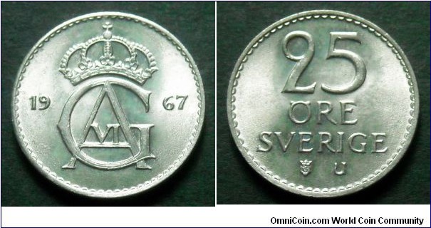 Sweden 25 ore.
1967