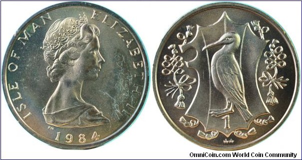 Isle of Man1Penny-ShagBird-km112-1984