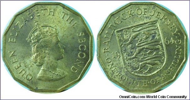 Jersey0.25Shilling-km25-1964