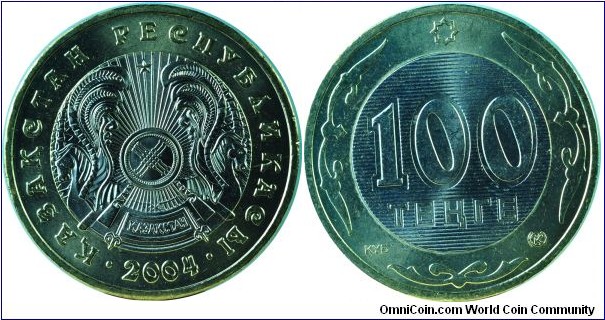 Kazakhstan100Tenge-km39-2004