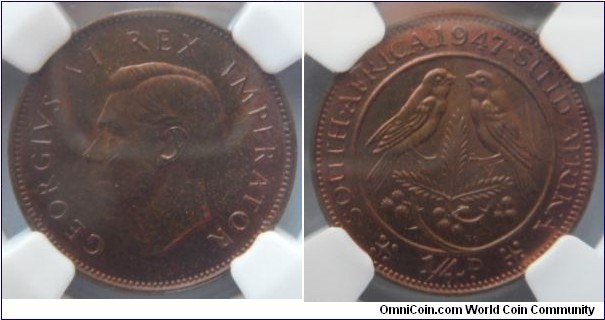 Quarter Penny - NGC PF65 RB