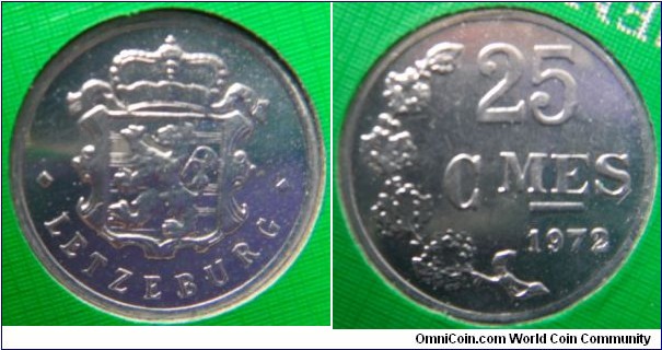 25 Centimes - Mint Pack