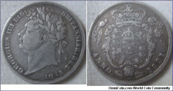 VF+ 1821 shilling