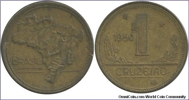 Brasil 1 Cruzeiro 1950