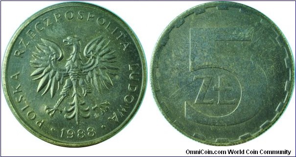 Poland5Zlotych-y81.2-1988