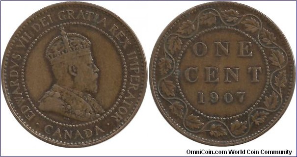 Canada 1 Cent 1907