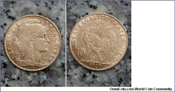 10 Francs Gold