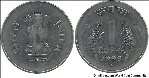 India-Republic 1 Rupee 1999(N)