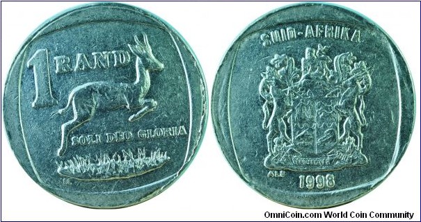 SouthAfrica1Rand-SuidAfrika-km164-1998