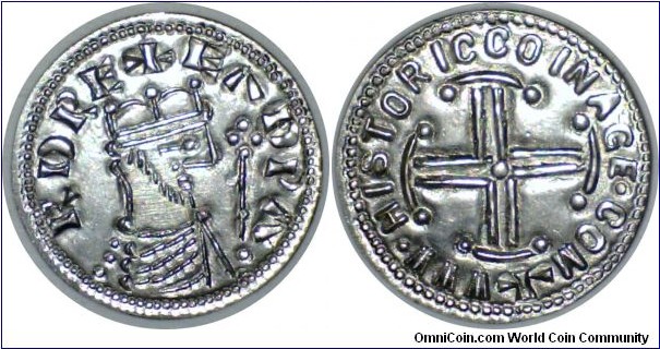 Advertising replica Aethelred penny