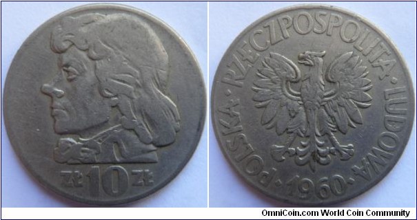 10 Złotych (Tadeusz Kosciuszko, large type) Thanks to Henry