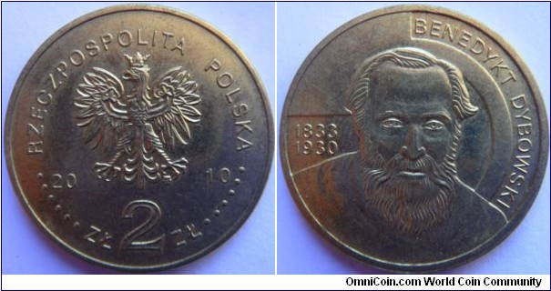 2 Złote (Benedykt Dybowski) Polish Explorers and Scientist - Thanks to Henry