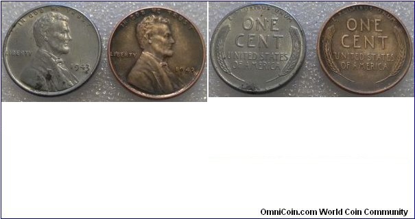 Rare 1943 Copper Penny