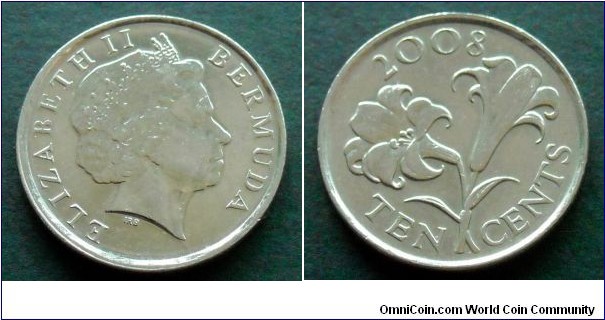 Bermuda 10 cents.
2008
