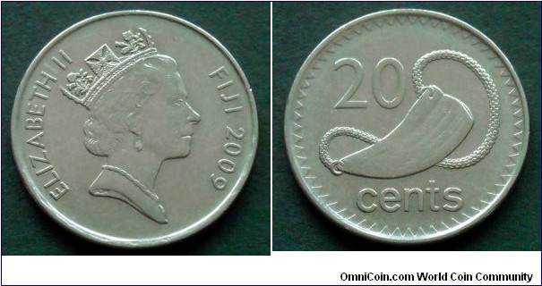 Fiji 20 cents.
2009