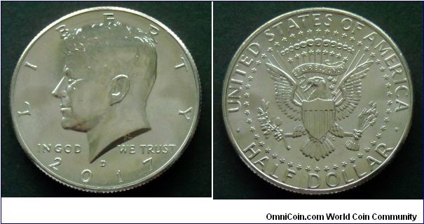 Kennedy Half Dollar.
2017 D