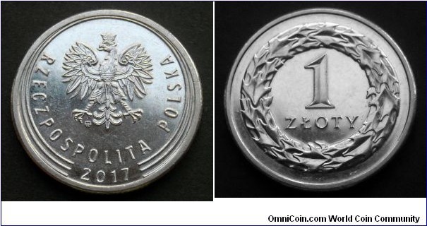 Poland 1 złoty.
2017