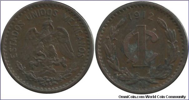 Mexico 1 Centavo 1912