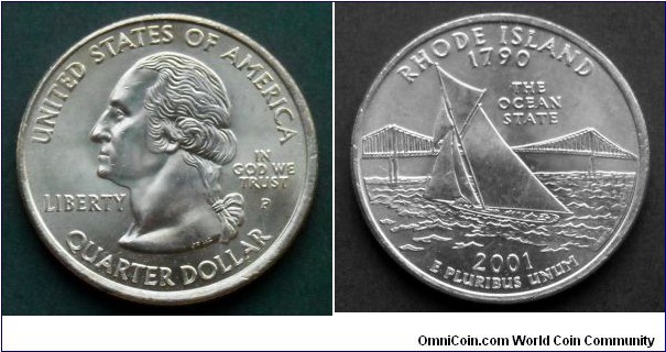 Quarter 2001 P - Rhode Island.