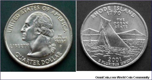 Quarter 2001 P - Rhode Island.