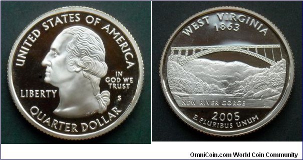 Quarter 2005 S - West Virginia. Proof.