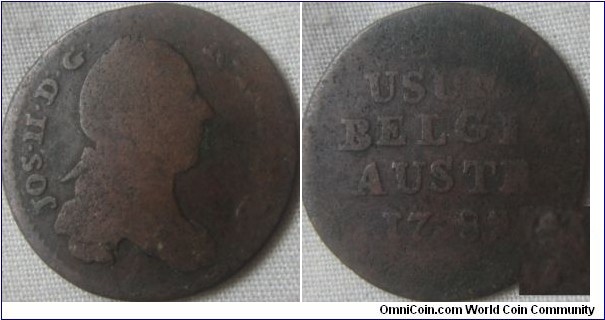 1789 Austra/belgium Liard 654,628 minted.. possible overdate