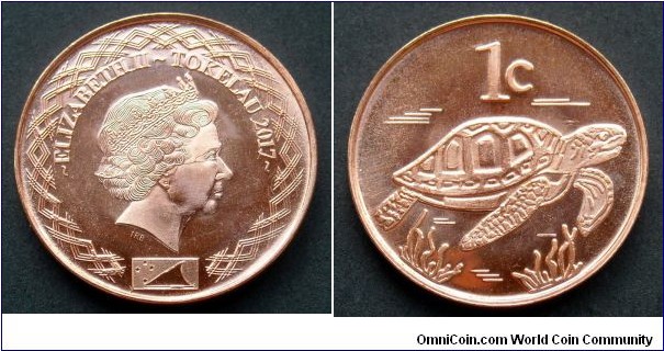 Tokelau 1 cent.
2017