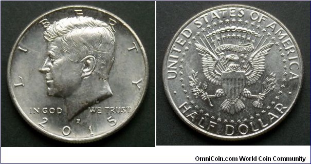 Kennedy Half Dollar.
2015 P