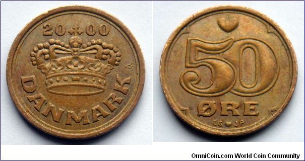 Denmark 50 ore.
2000