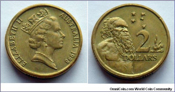Australia 2 dollars.
1998