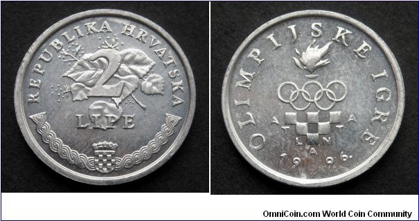 Croatia 2 lipe.
1996, Atlanta Olympic Games 1996.