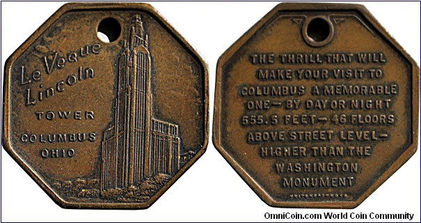 Le Veque Tower medal