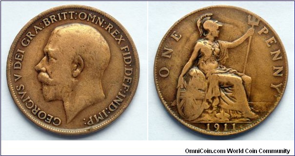 1 penny.
1911