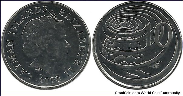 CaymanIslands 10 Cents 2008
