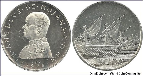 Order of Malta 1 Scudo 1978