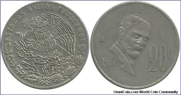 Mexico 20 Centavos 1977