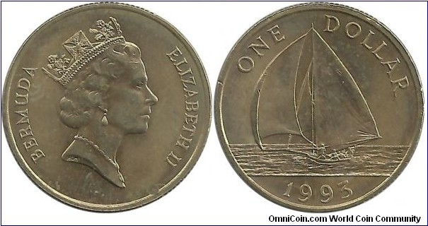 Bermuda 1 Dollar 1993