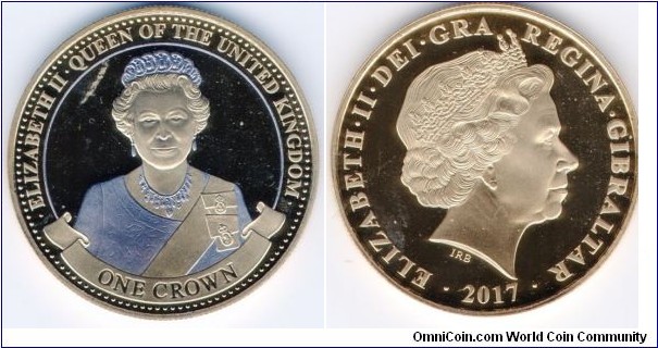 Crown Queen Elizabeth II