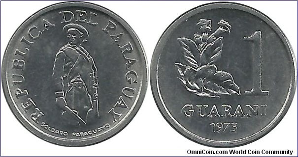 Paraguay 1 Guarani 1975