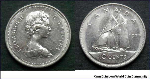 Canada 10 cents.
1979